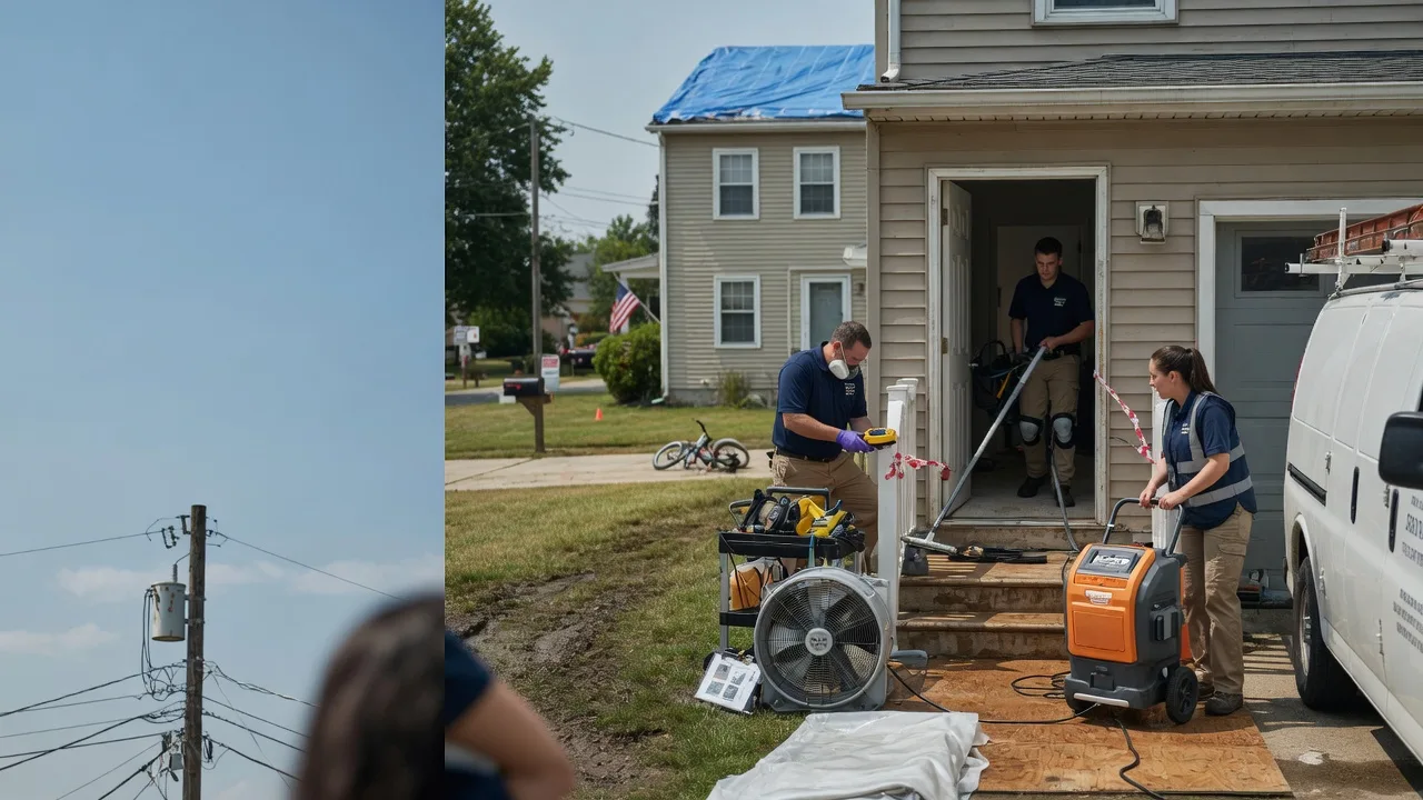 Water Damage Repair in Harrisonville, MO near me